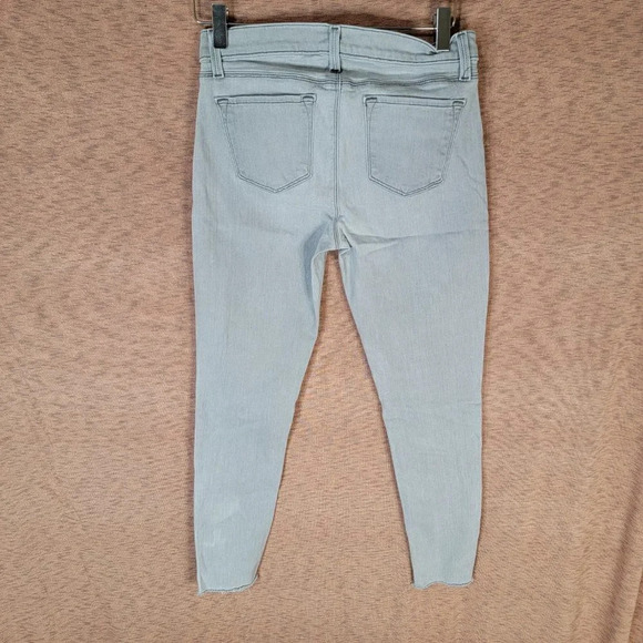 J Brand Ventura Skinny Jeans Ankle‎ Cropped Casual Low Rise Light Wash Denim 27 - Picture 4 of 6